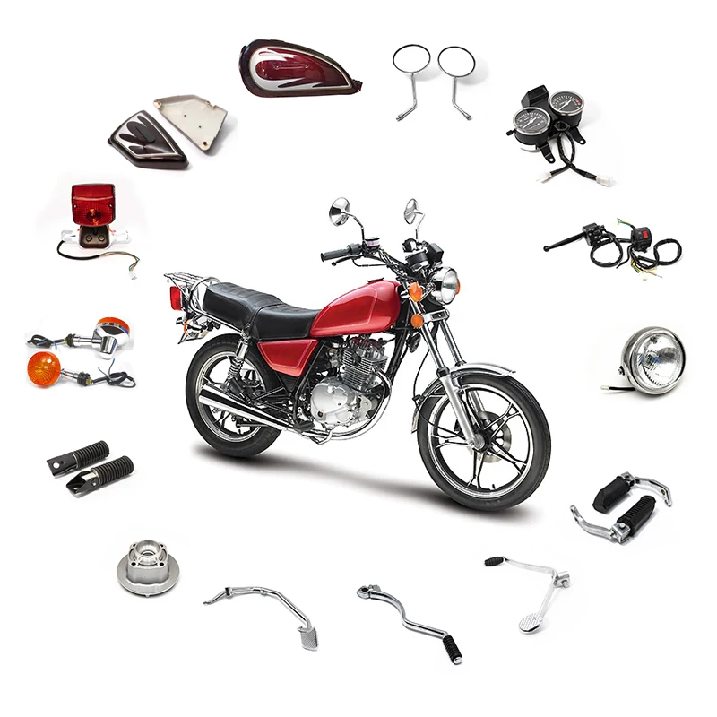 Wholesale GN125 Vehicle Spare Parts 125CC Engine Motorcycle Parts And