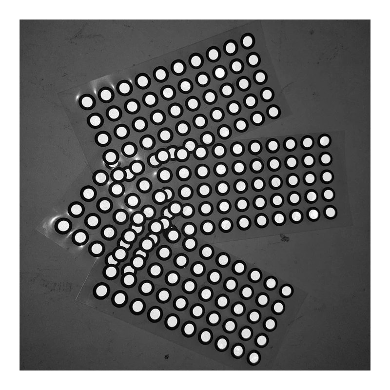 High Reflection Reflective Circular Dots for 3D Scanning