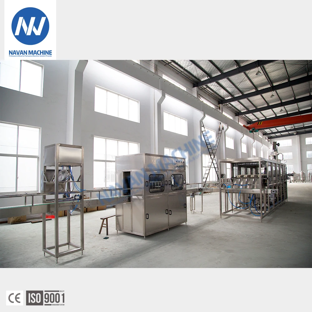 18.9L 20L 5 Gallon Barrel PET Bottled Water Filling Capping Machine Drinking Water Bottling Line details