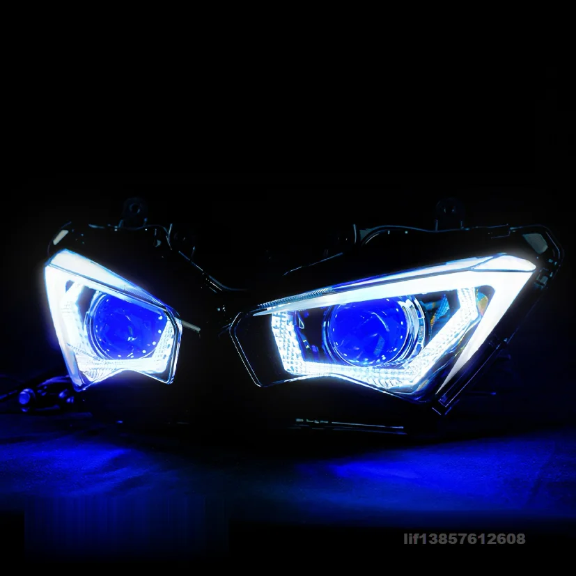 JPA NINJA ZX25R ZX6R ZX4RR 250FI 2021 2024 Montagem do farol do