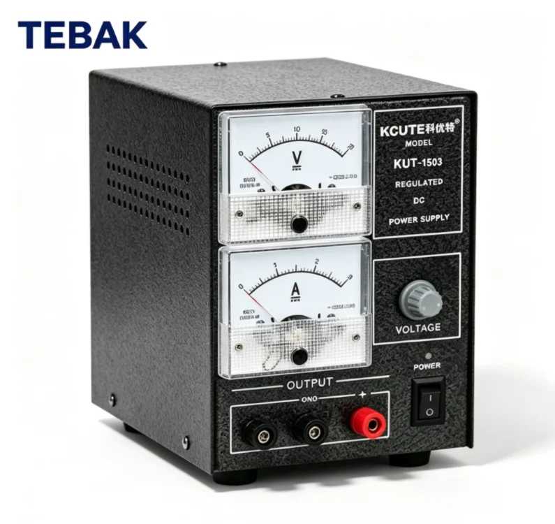 TEBAK  Factory Price Portable Brush-type Gold Electroplating Rectifier Machine Used for Electroplating of Silver-copper Jewelry.