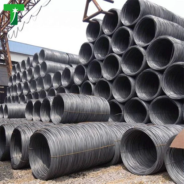 Good Quality Carbon Steel 4.5mm 5.5mm 6.5mm Wire Rod Q235 Manufacturing for Winding Machine