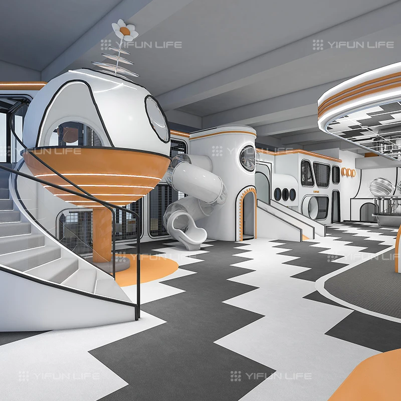 Custom Designed Indoor Children's Playground - YIFUN LIFE