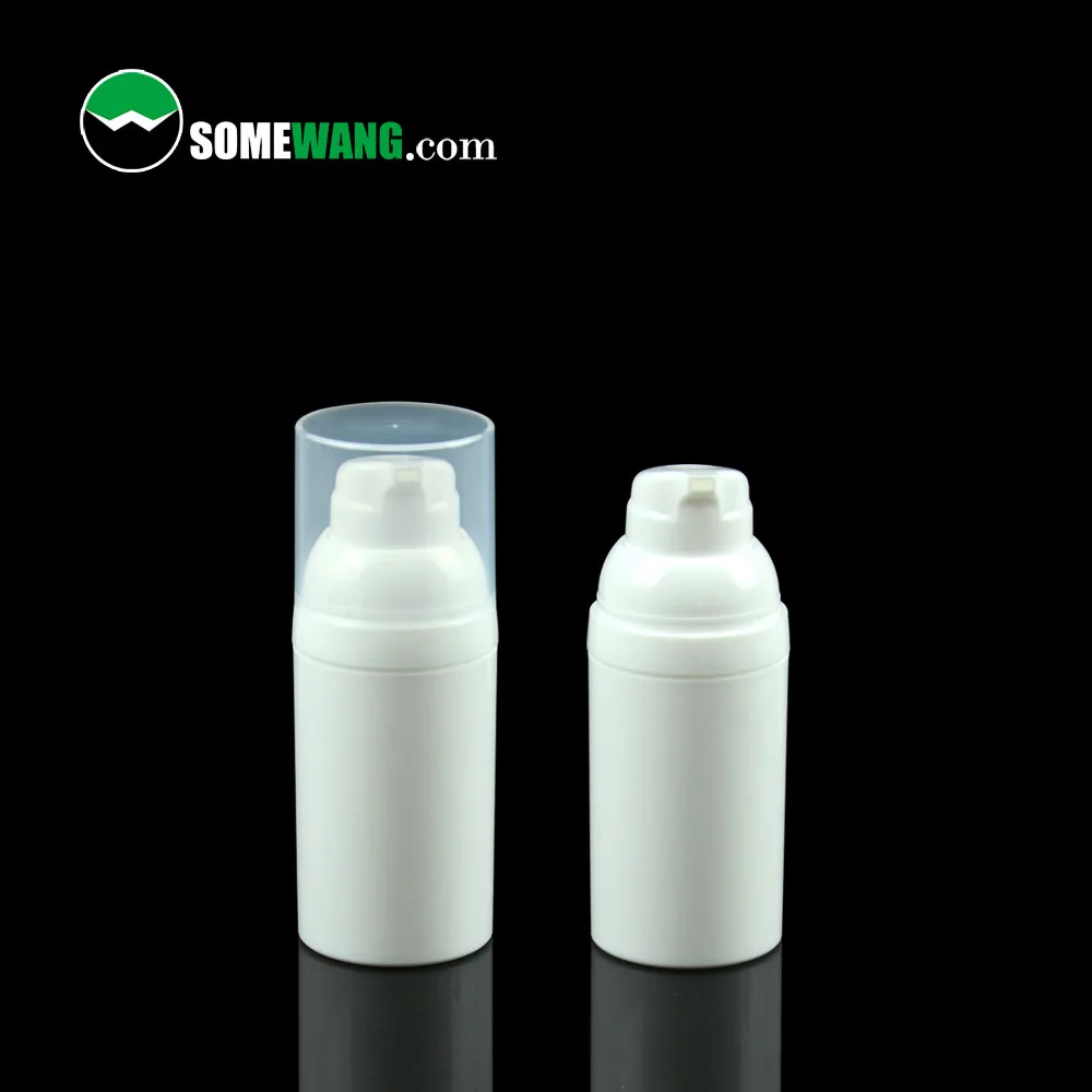 SOMEWANG 35ml 50ml 75ml 100ml Cosmetic Plastic Pump Vacuum Cream Lotion Bottle Empty Lotion Airless Bottle