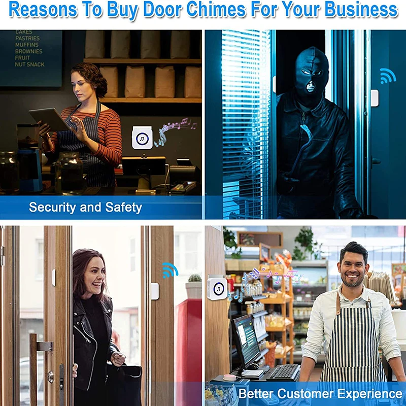Daytech Wireless Door Alarm System