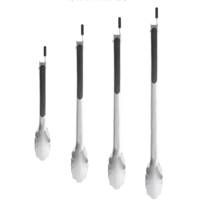 OEM & ODM BBQ Kitchen Tong Wholesale Silicone Kitchen Tongs for Barbeque Cooking Grilling Turner Customized Food Tongs Silicone details
