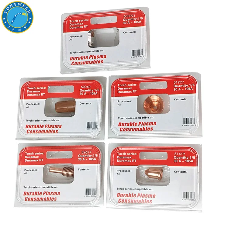 105A Plasma Cutting Torch Nozzle Tips for Tecmo TH-125 Cutter Gun ...