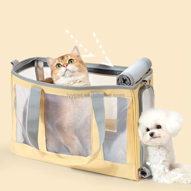 Pet Carrier Bag Outdoor Travelling Bag For Cat details