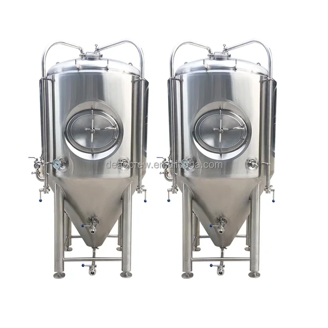 Home Brewery 304 Stainless Steel Fermenter Tank 500L/1000L/2000L Beer Fermentation Equipment for Brewery