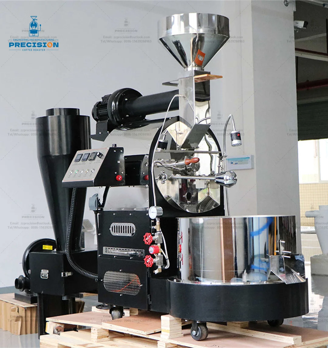 1KG 3KG Commercial Roaster Machines Industrial Gas Electric Heating Air ...