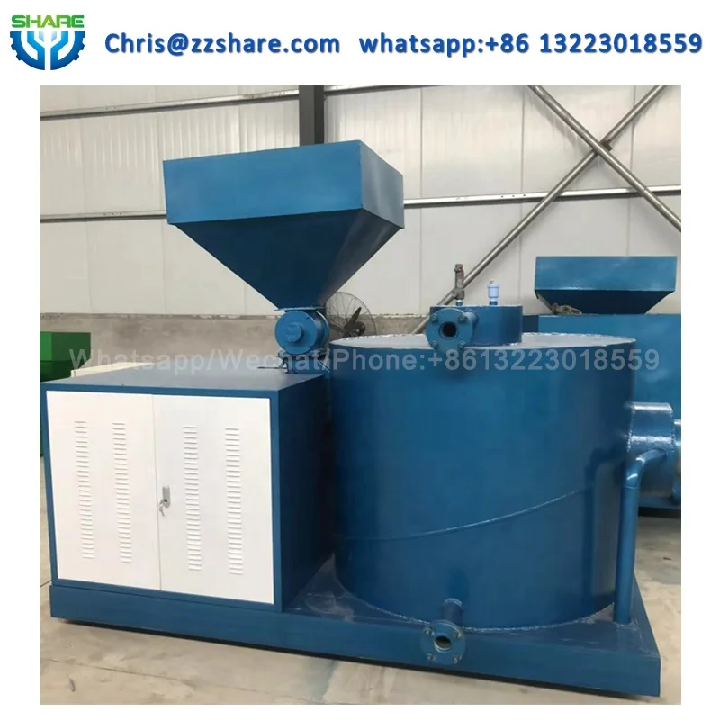 Самодельная горелка для производства древесных гранул из