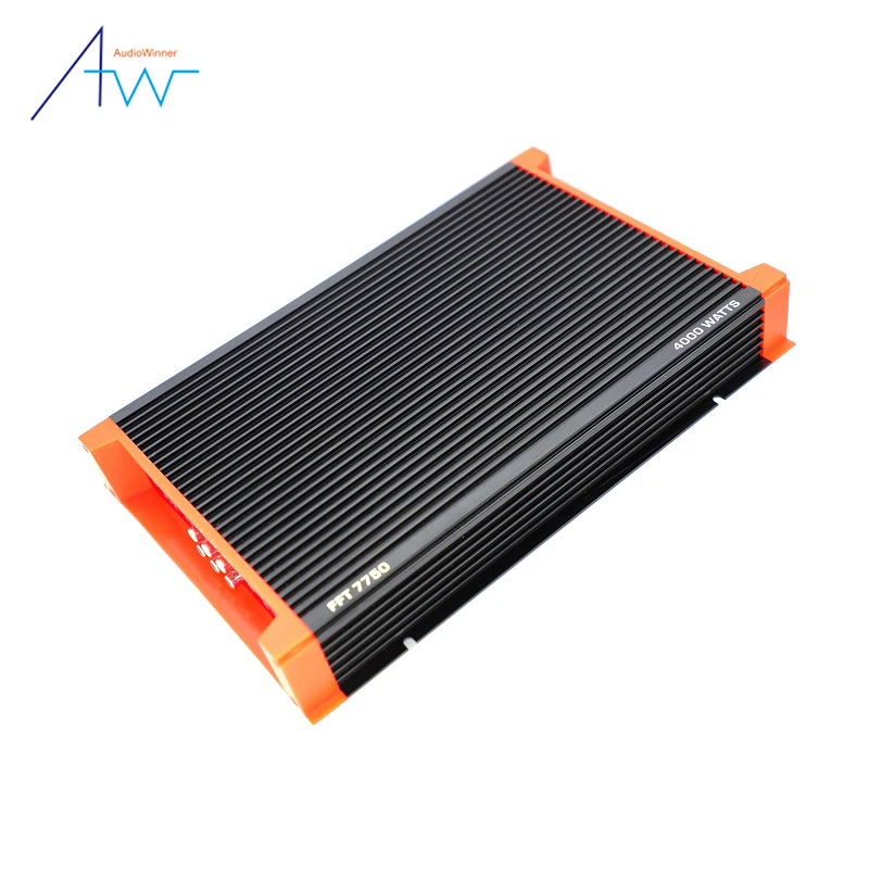 Professional 4x40w Car Amplifier Blue 