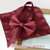 Bow tie + pocket square-phoenix pattern