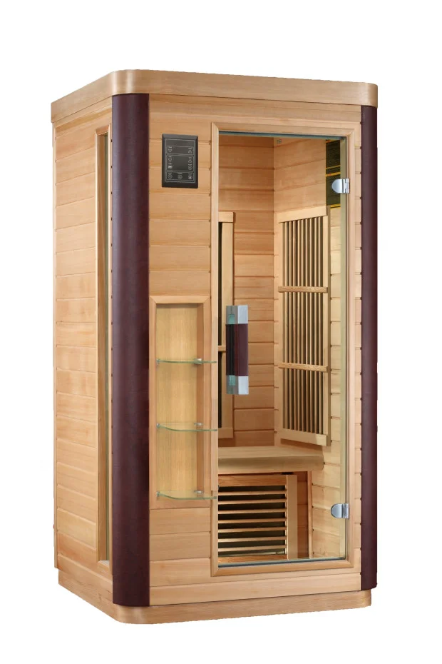 Saunaking China Factory Directly Sale Customized Far Infrared Heater Ozone Suana SPA Room Hemlock