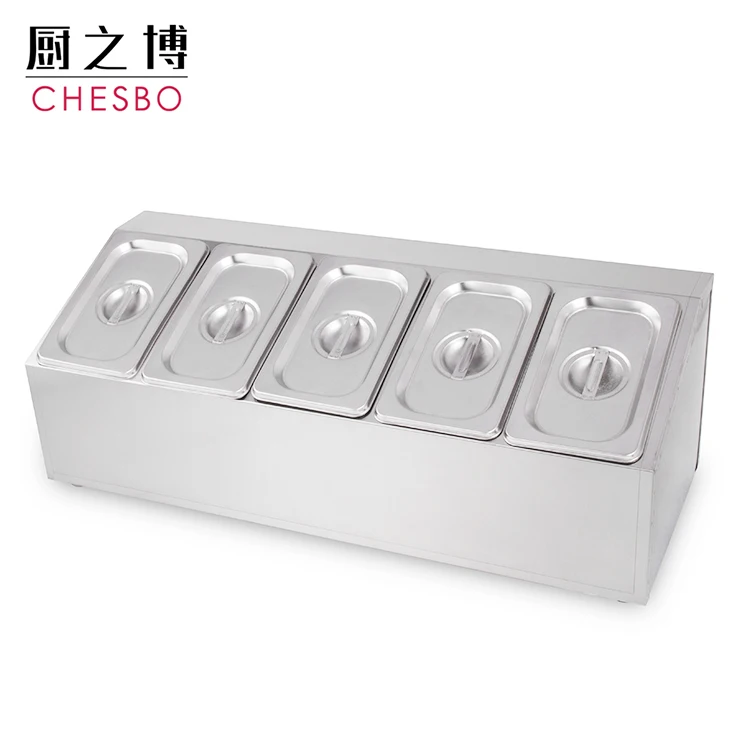 Kitchen Equipment Stainless Steel Condiment Container Rack - China  Gastronorm Containers Manufacturer and Spice Container price