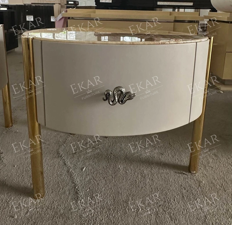 product ekar furniture modern design small nightstand metal frame bedroom bedside-67