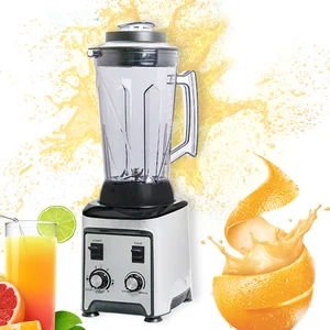 Blender Smoothie Commercial Heavy Duty Fruit Blender for Restaurant 4L Nutri Food Blender