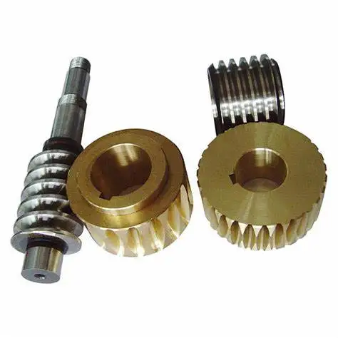 Plastic Worm Gear Custom Factory OEM Brass Worm Gear High Precision High Torque Steel Worm Gear