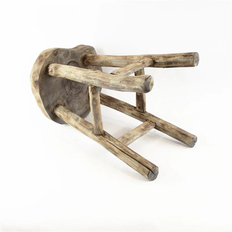 Outdoor Furniture Homemade Tractor Stool Rustic Indoor Decorative