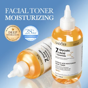 OEM SADOER Private Label Improve Skin Dullness Essence Liquid Repair Facial Skin Care Moisturizing Ceramide Skin Toner Serum
