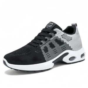 Women's Plus Size Casual Sneakers for Spring Summer Breathable Soft Thick-Sole Running Walking Shoes Fashionable Style Autumn