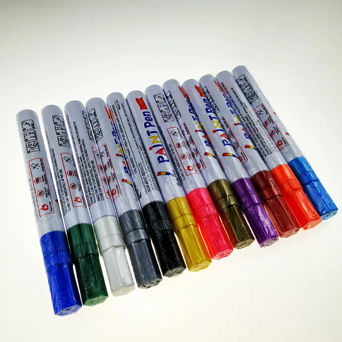 Jumbo Chisel Tip Permanent Indelible Ink Marker Pen 3 Colors Ink Marker ...