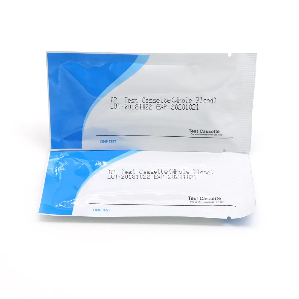 Medical Disposable Diagnostic One Step Syphilis TP Rapid Test Cassette supplier