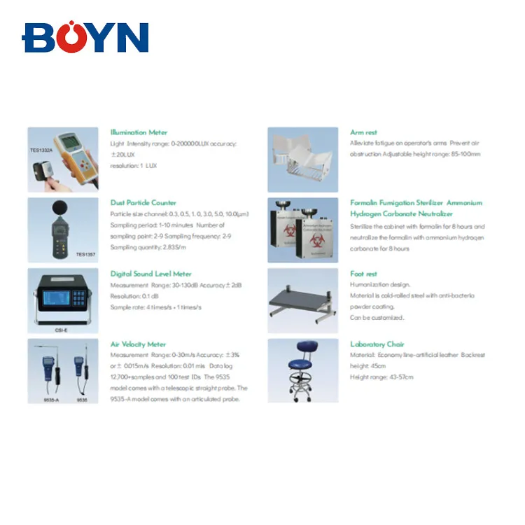 Высококачественные аксессуары, шкаф биологической безопасности по Заводской Цене для лаборатории