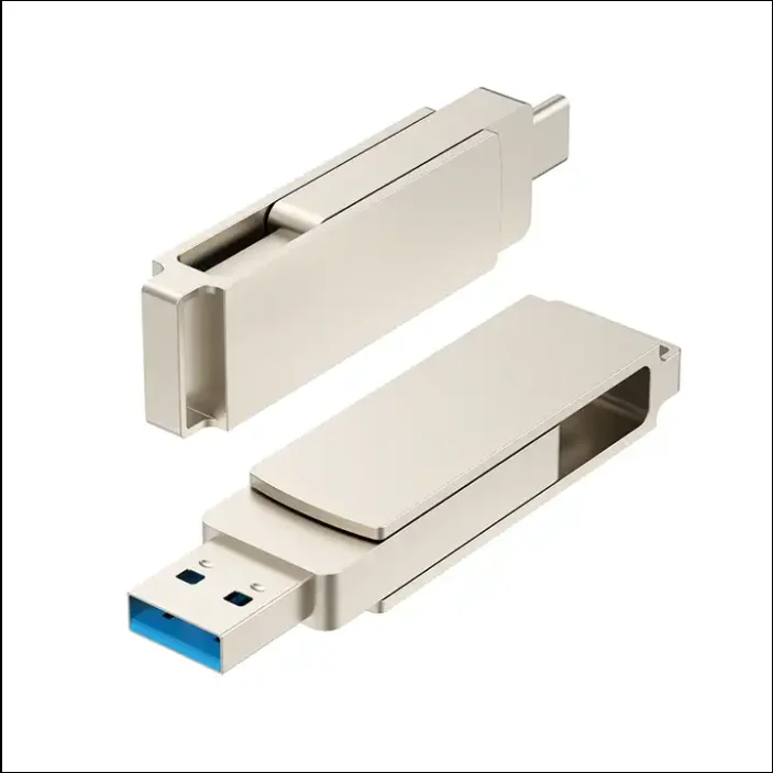 The Metal Type C Swivel Usb Flash Drive 4gb 8gb 16gb Metal Usb Stick 32gb 64gb Pendrive USBC 2.0 Pen Drive U Disk