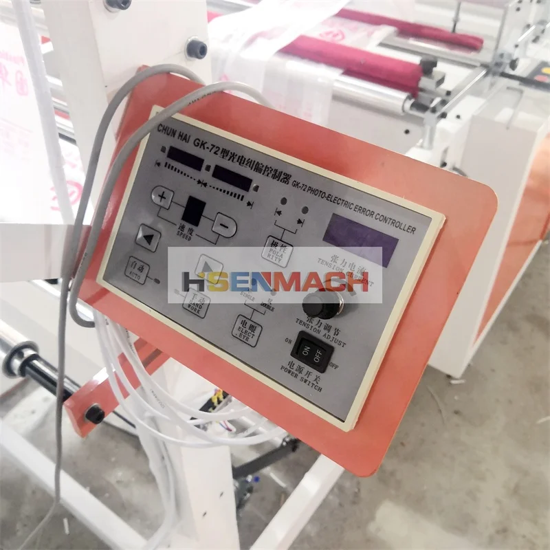 Fully Automatic Plastic DHL UPS Express Mailing PE Poly Courier Mailer Envelope Bag Making Machine