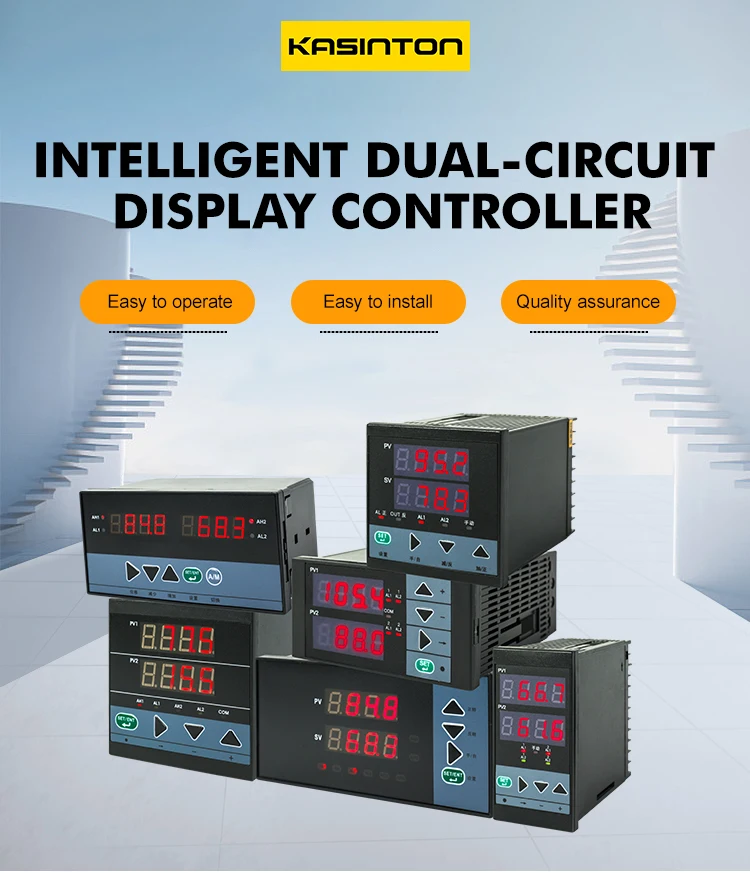 JSD/A-A002 Intelligent dual circuit display control instrument adjustable temperature controller supplier