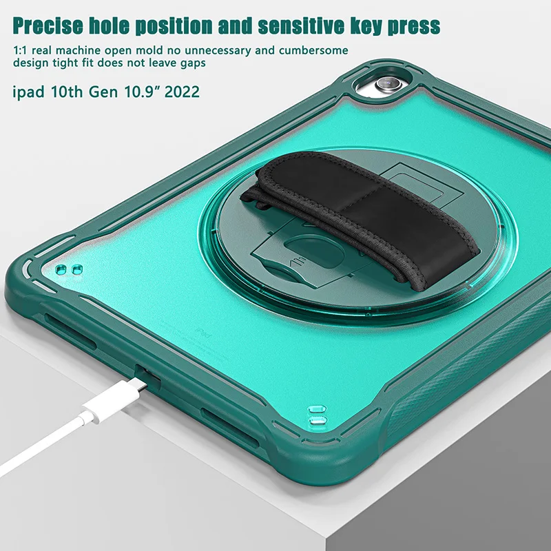 Shockproof Rugged Hybrid Tpu Tablet Case For Ipad 10th Generation 10.9