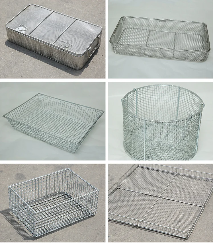 Custom Stainless Steel Wire Mesh Baskets