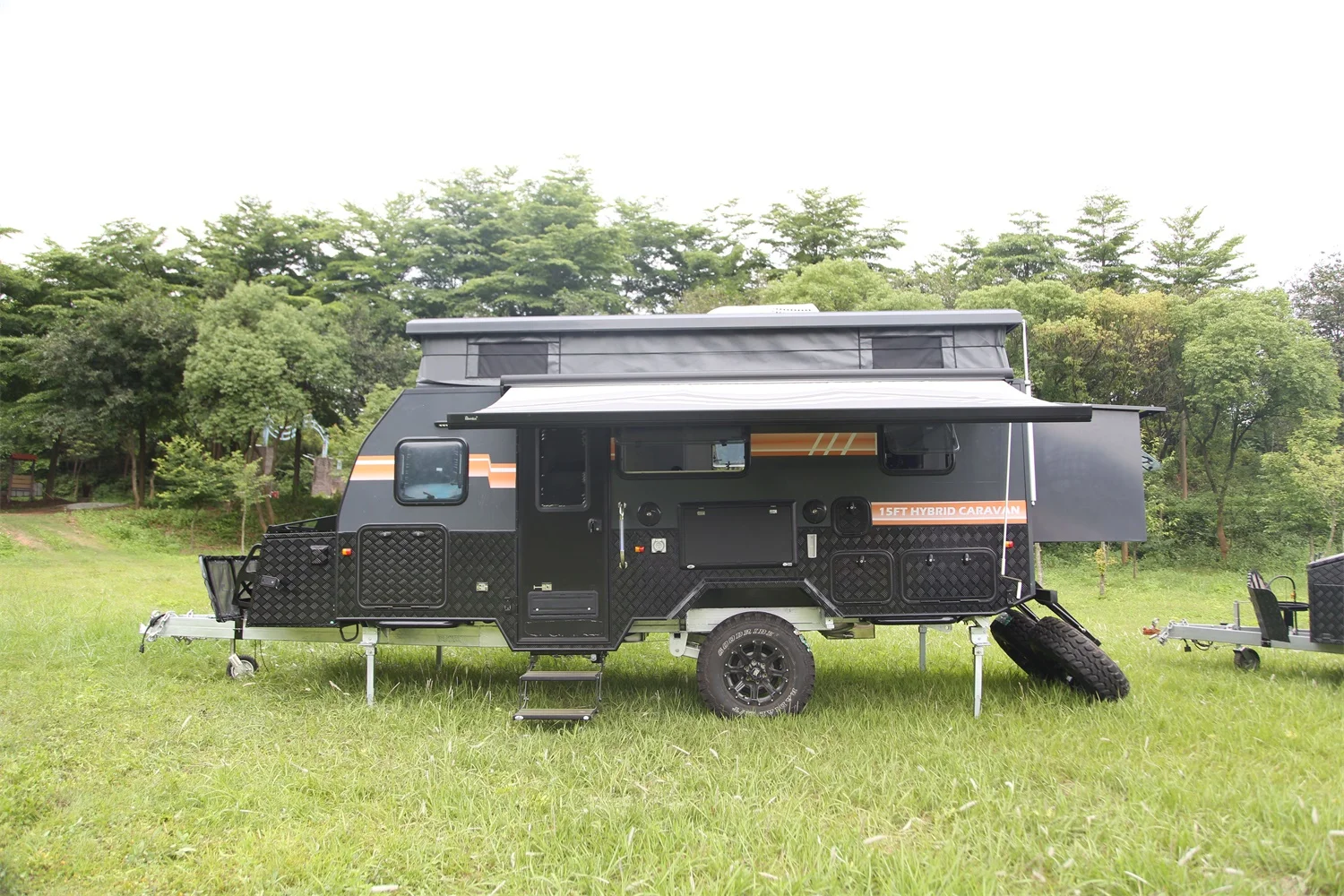 Ecocampor 15ft Hybrid Offroad RV Caravan Van Camper Trailers
