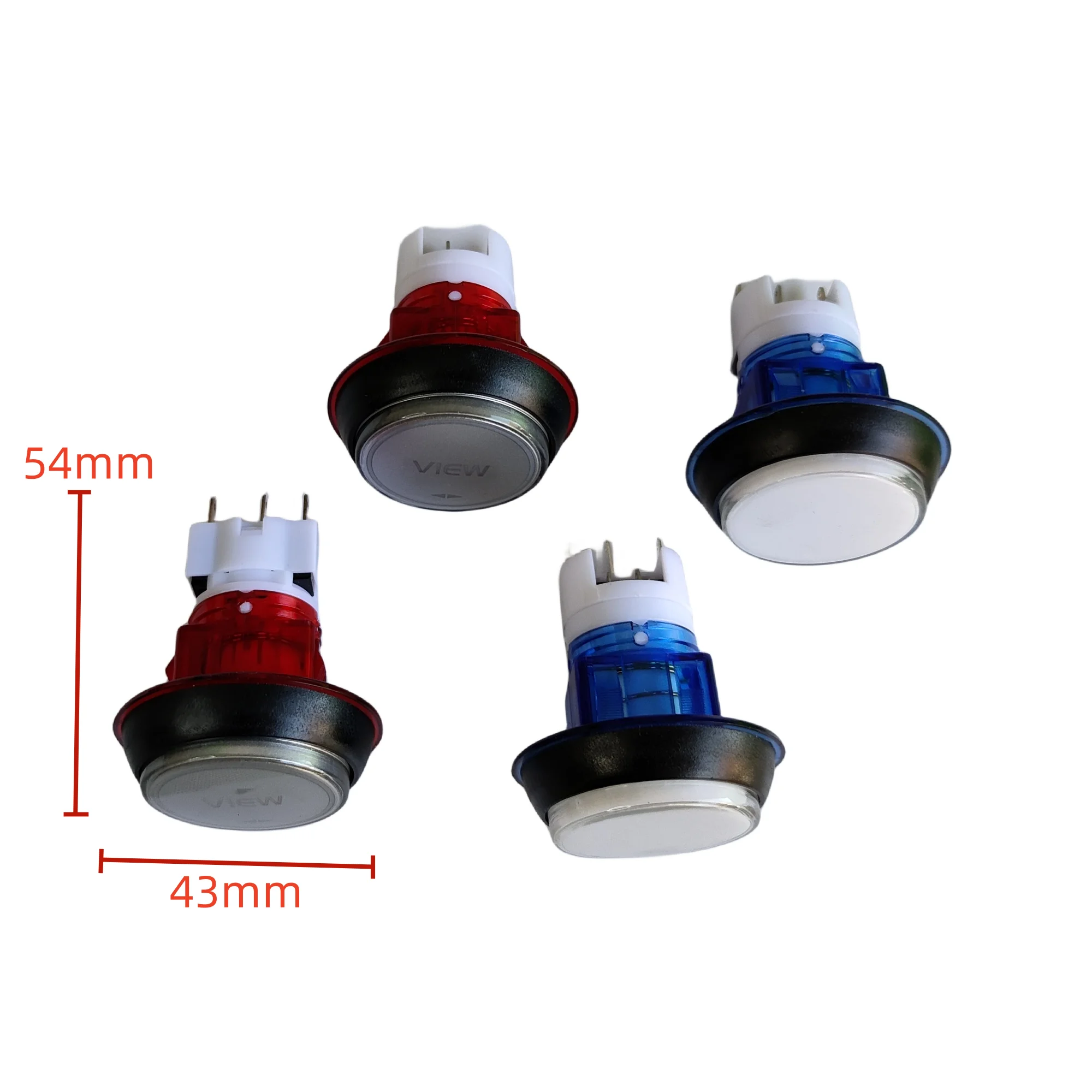 Arcade Game Console Accessories Racing Machine Gear Lever Thruster Gear Button Foot Pedal Spring Cover for Storm G Racer