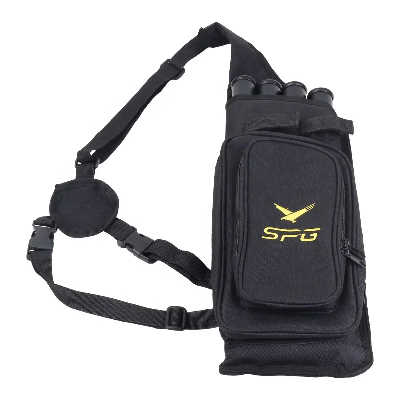 SAC CARQUOIS FLÈCHE à l'arc noir solution de rangement sécurisée pour