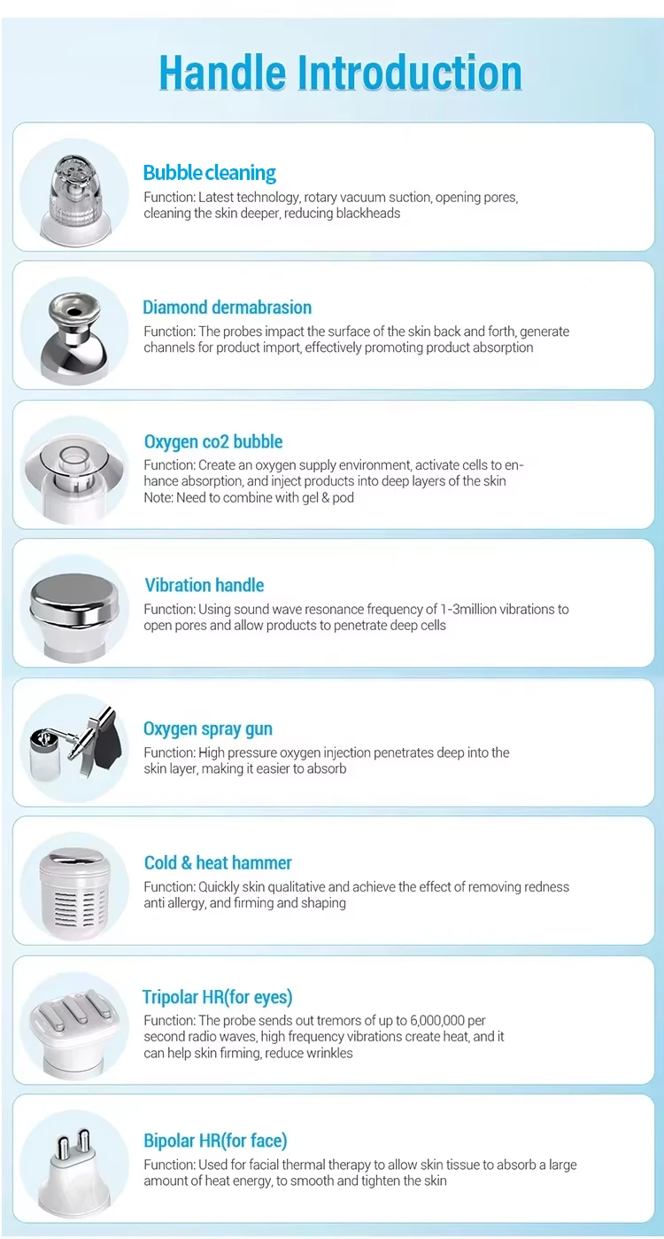 2026 Hydrodermabrasion Facial Machine 2025 Co2 Oxygen Bubble Facial Machine Hydra Dermabrasion Facial Cleaning Beauty Machine