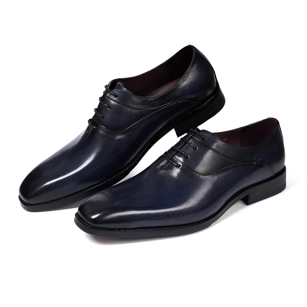 Classic Office Social Dress Shoe for Men Wear High Quality Formal Lace up Solid Oxford Handmade Custom Fashion Cow Leather Shoes Classic Office Social Dress Shoe for Men Wear High Quality Formal Lace up Solid Oxford Handmade Custom Fashion Cow Leather Shoes