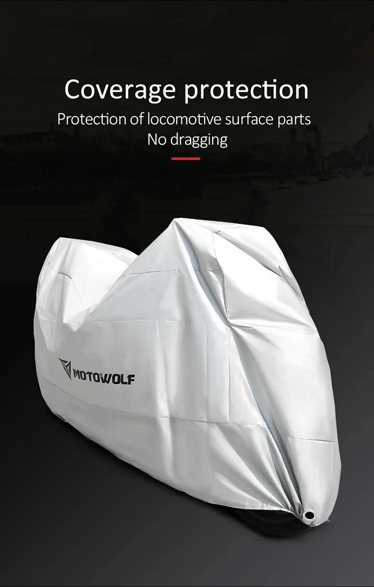 Durable Oxford Cloth Motorcycle Cover 210d Thick Rainproof Cover For Motocross Bicycle Buy 6530