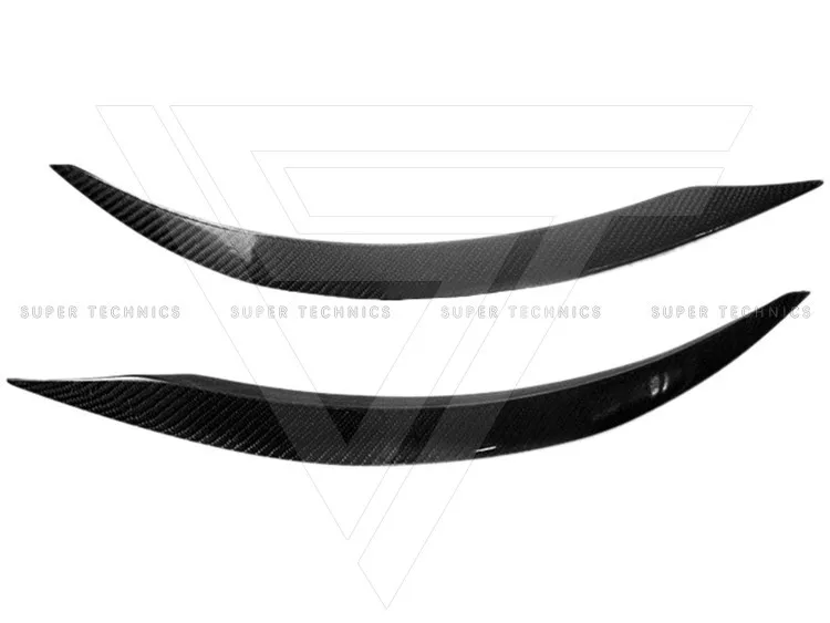 Piecha Style Carbon Fiber Front Bumper Canards For Mercedes Benz Cla ...