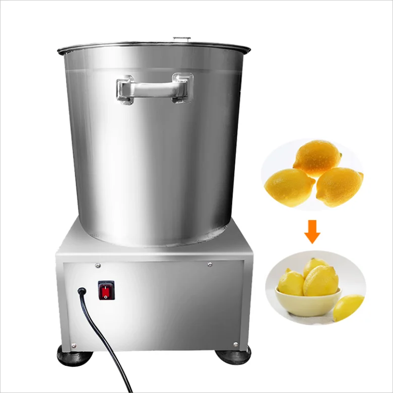 Professional Centrifugal Spin Dryer Machine for Vegetable Vibration Vegetable Dewatering Machine With Low Price