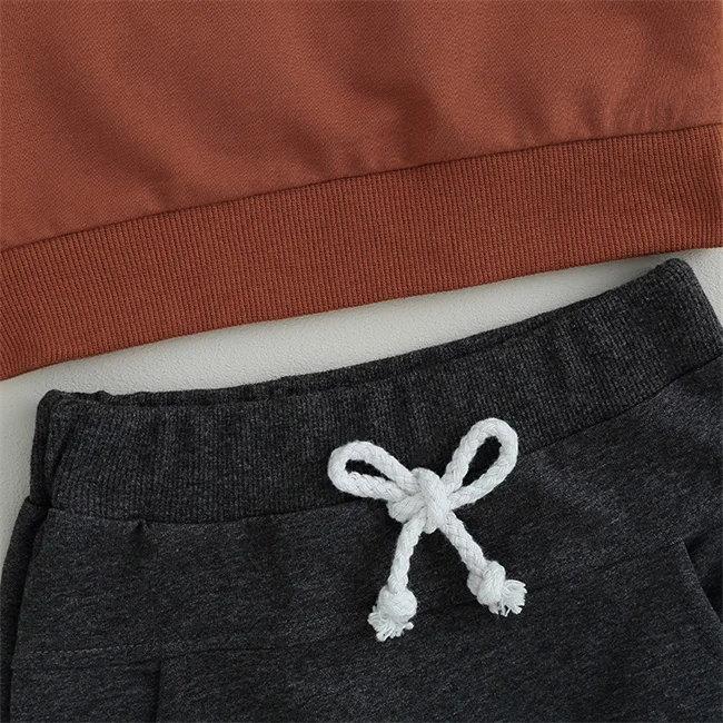 1Pcs Private Label RTS Spring Autumn Newborn Infant Toddler Boys Girls Clothes Cotton Letter Mamas Bae Pants Baby Clothing Set