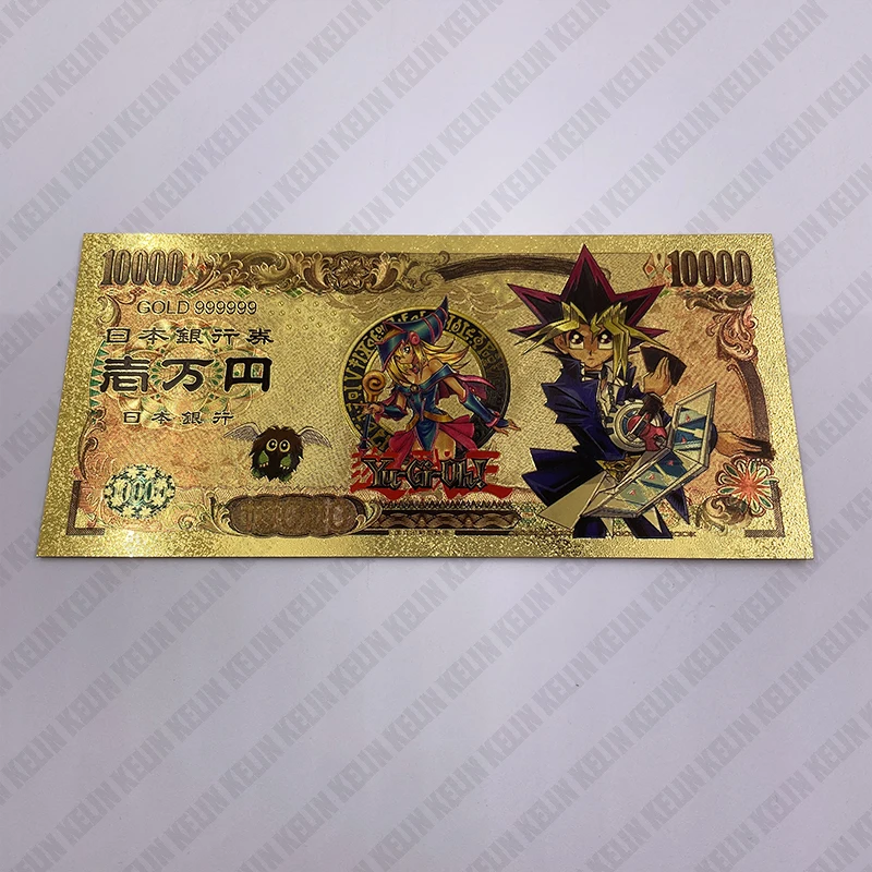 Yu-gi-oh! Golden Card Anime Banknotes - Collectible Gifts Yu-gi-oh! Golden Card Anime Banknotes - Collectible Gifts
