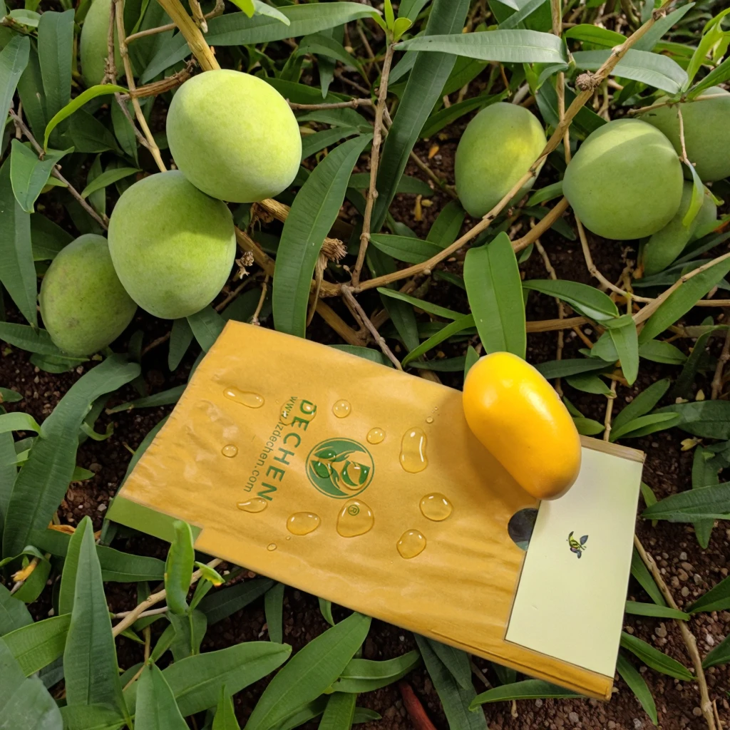 Paper Mango Biodegradable Fruit Protection Bag Protective Bags For Fruits