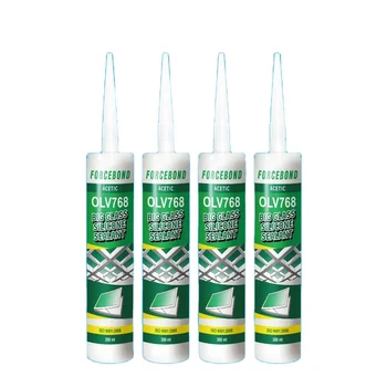 High performance big glass use silicona caulk waterproof sealer multi purpose silicone sealant