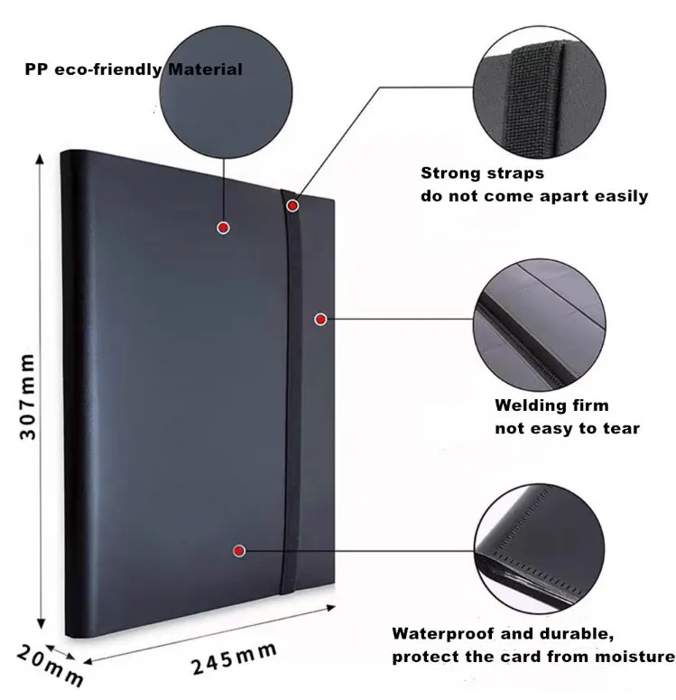 Vault X 9 Pocket Trading Card Album Folder - Protect TCG & Sports Cards  with Customized Designs, Ideal for Collectors