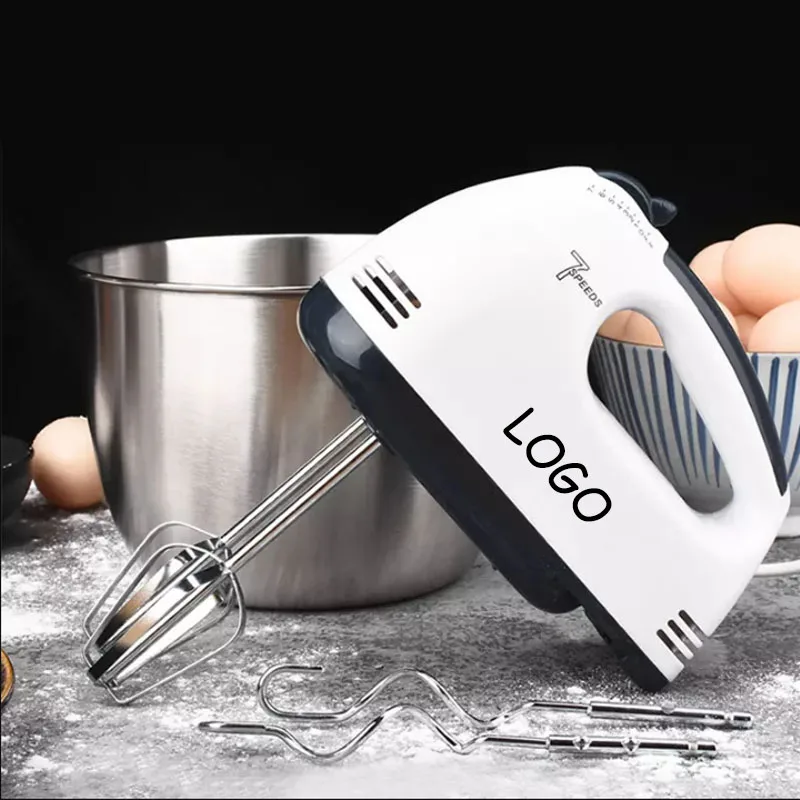 Household 7 Speeds Portable Electric Food Egg Beater Hand Mixer Battery  Hand Blender - Buy Hand Blender,Hand Mixer,Egg Beater Hand Mixer Product on