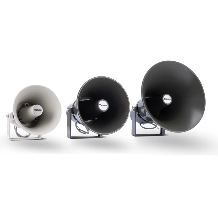 Noboru HS-075B Horn Speaker 50W 16Ω Thinuna HS-15B/30B/50B Dust-Proof and Waterproof Public Address System