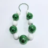 Green White