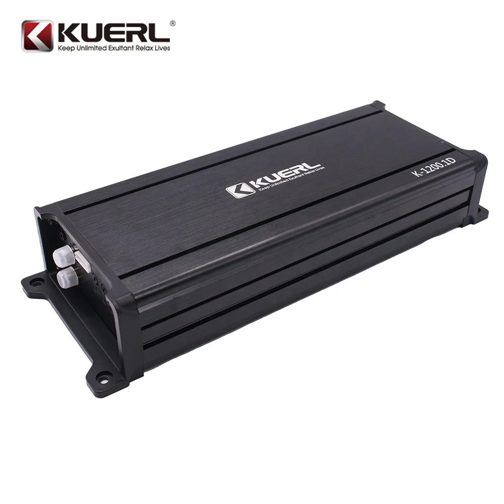 New Design Small Class D Digital Car Amplifier Full Range 1200 Watt Big Power 12V Mono Car Amplifier